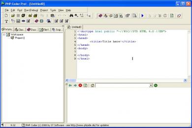 Screenshot PHP Coder