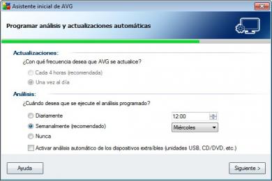Captura AVG Antivirus Free Edition