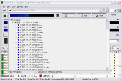Screenshot Look LAN Network Monitor