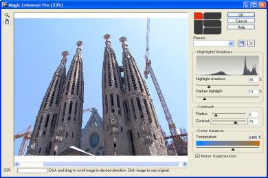 Captura ImageSkill Magic Enhancer Lite