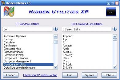 Captura Hidden Utilities XP