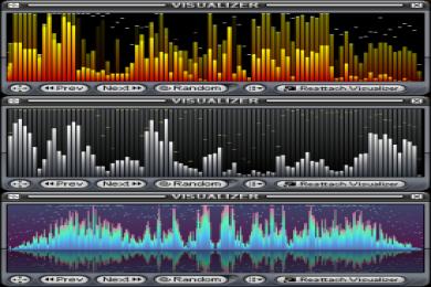 Screenshot Classic Spectrum Analyzer