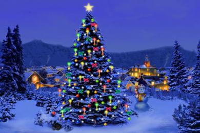 Capture My 3D Christmas Tree Animated Wallpaper