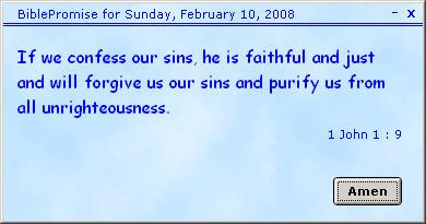 Screenshot Bible Promise
