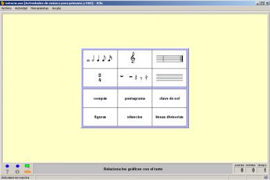 Screenshot Actividades de Música