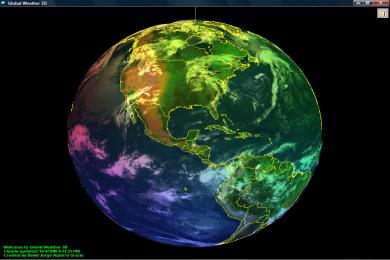 Screenshot Global Weather 3D