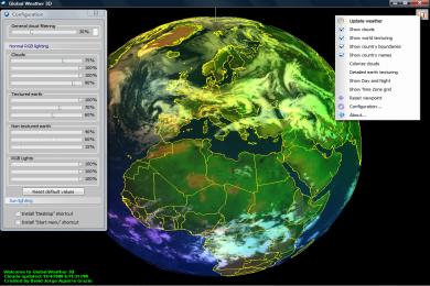 Screenshot Global Weather 3D