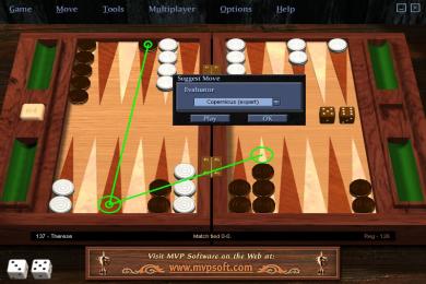 Capture MVP Backgammon Professional