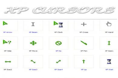 Screenshot XP Cursors