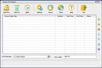 Screenshot Movie DVD Maker