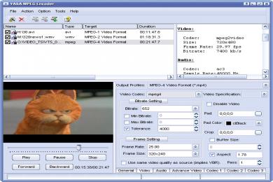 Captura YASA MPEG Encoder