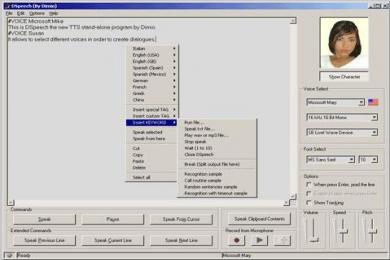 Screenshot DSpeech