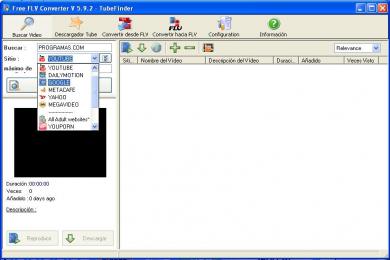 Screenshot Free FLV Converter