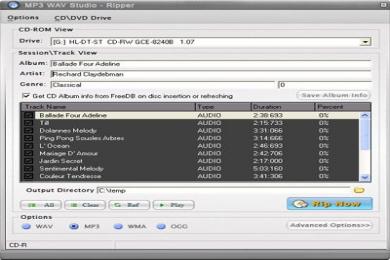 Screenshot MP3 WAV Studio