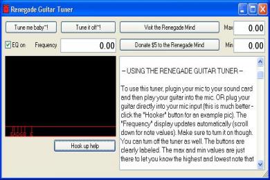 Captura Renegade Guitar Tuner