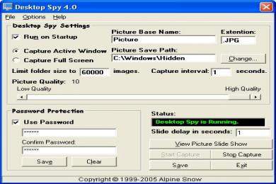 Captura Desktop Spy