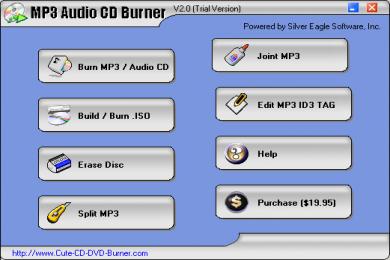 Cattura MP3 Audio CD Burner