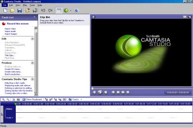 Screenshot Camtasia Studio