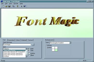 Cattura Font Magic