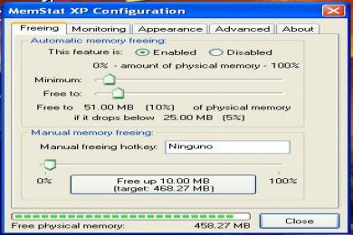 Screenshot MemStat XP