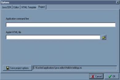 Screenshot Java Editor
