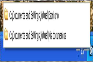 Screenshot Access Folders