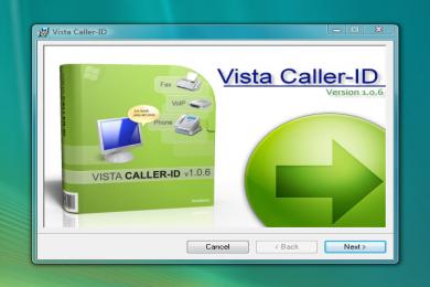 Screenshot Vista Caller-ID