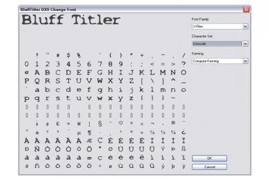 Cattura BluffTitler DX9