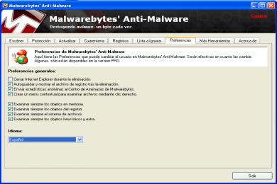 Capture Malwarebytes Anti-Malware