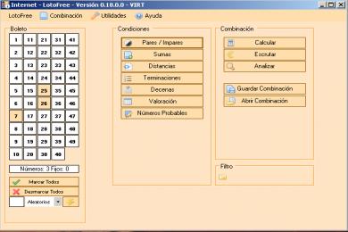 Screenshot LotoFree