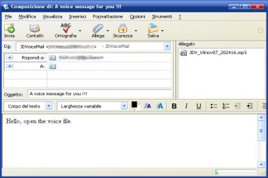 Capture JDVoiceMail