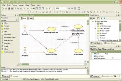 Captura StarUML