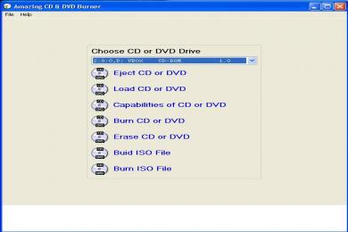 Captura Amazing CD DVD Burner
