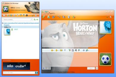 Screenshot Horton hört ein Hu - Maske für Msn