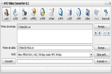 Screenshot AVS Video Converter