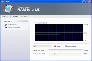 Screenshot RAM Idle LE