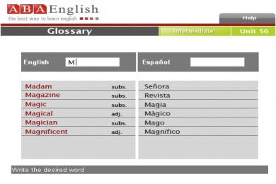 Screenshot ABA English Curso de Inglés