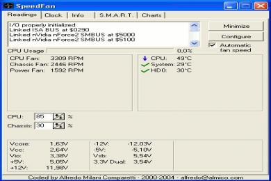 Screenshot Speedfan