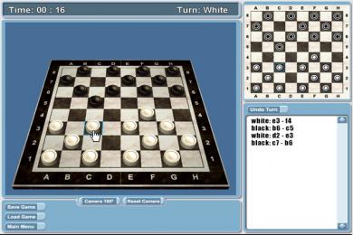 Screenshot Real Checkers