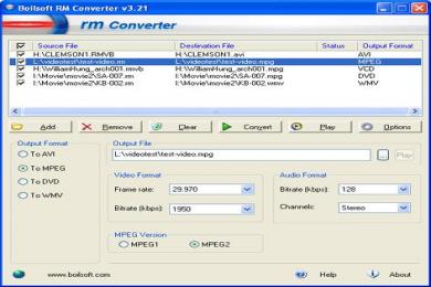 Captura Boilsoft RM Converter