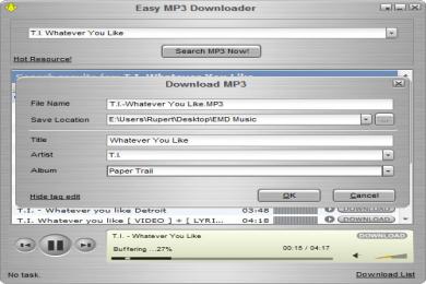 Screenshot Easy MP3 Downloader