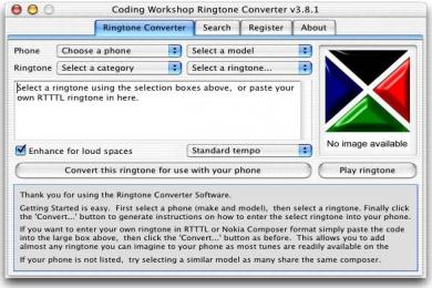Screenshot Coding WorkShop RingTone Converter