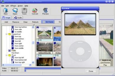 Captura iPod Photo Slideshow Maker