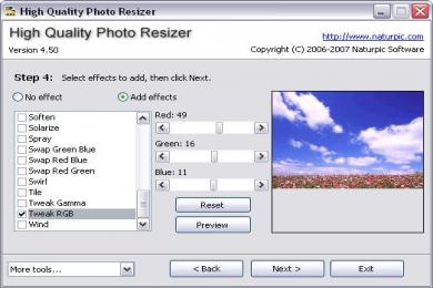 Captura High Quality Photo Resizer