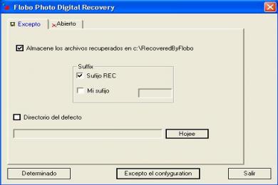 Screenshot Flobo Photo Digital Recovery