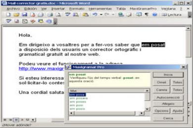 Screenshot Maxigramar Profesional