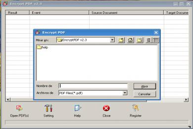 Captura Encrypt PDF