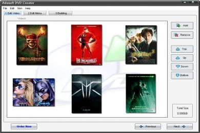 Captura Adusoft DVD Creator