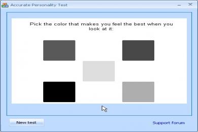 Screenshot Accurate Personality Test