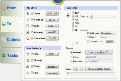 Screenshot ScreenHunter Free